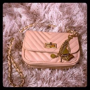 Small textured handbag